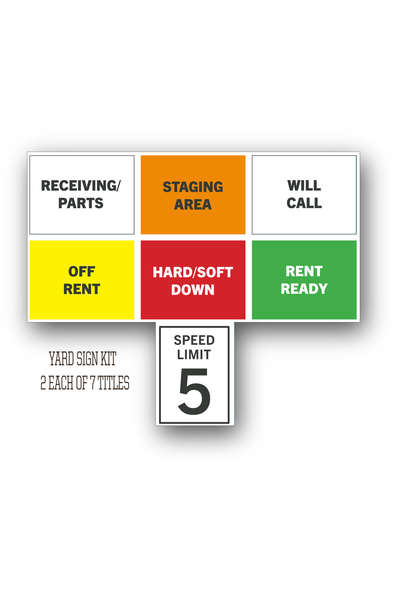 Yard Sign Kits. PACKED 14 SIGNS PER KIT – CallBrainstorm